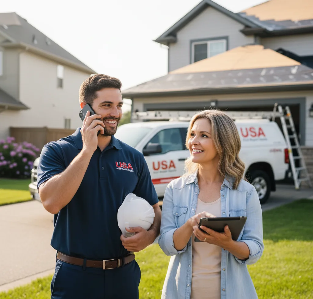 USA Roof Repair Experts customer support in Saddle Brook